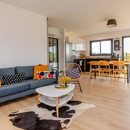 別荘 Maison En Bois Verte Vigne - Calme - Ecologique