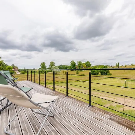 別荘 Maison En Bois Verte Vigne - Calme - Ecologique Souel-et-Sarmases