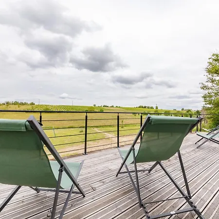 別荘 Maison En Bois Verte Vigne - Calme - Ecologique *