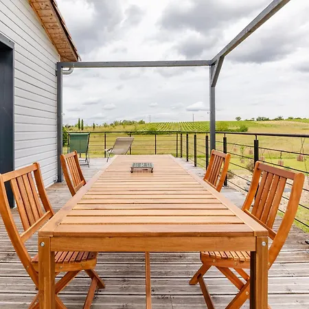 Holiday home Maison En Bois Verte Vigne - Calme - Ecologique Souel-et-Sarmases